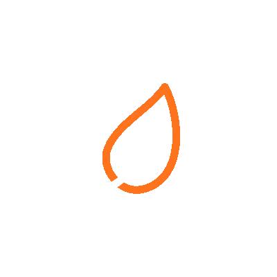 a animated leaf that waves quickly when it animates, this is paired with recycling arrows that move quickly clockwise as the leaf waves.